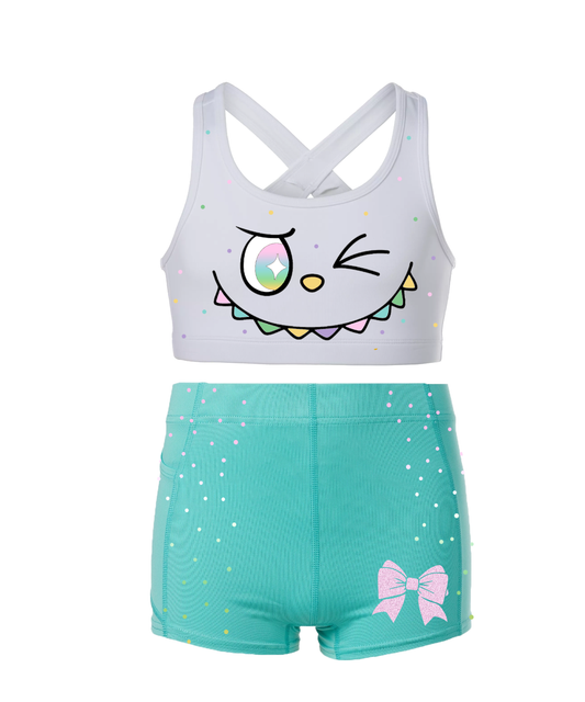 Lil' Boo Pastel (Shorts & Bra)